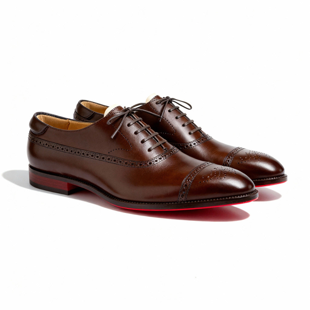 Wiktor | Eleganckie buty Oxford Brogue