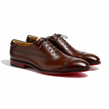 Wiktor | Eleganckie buty Oxford Brogue