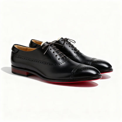 Wiktor | Eleganckie buty Oxford Brogue